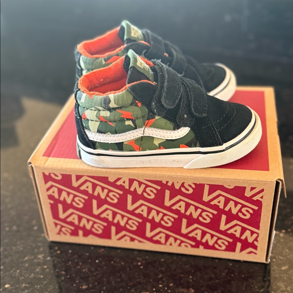 Sk8-Mid Reissue VANS geo camo/black Toddler 6.5